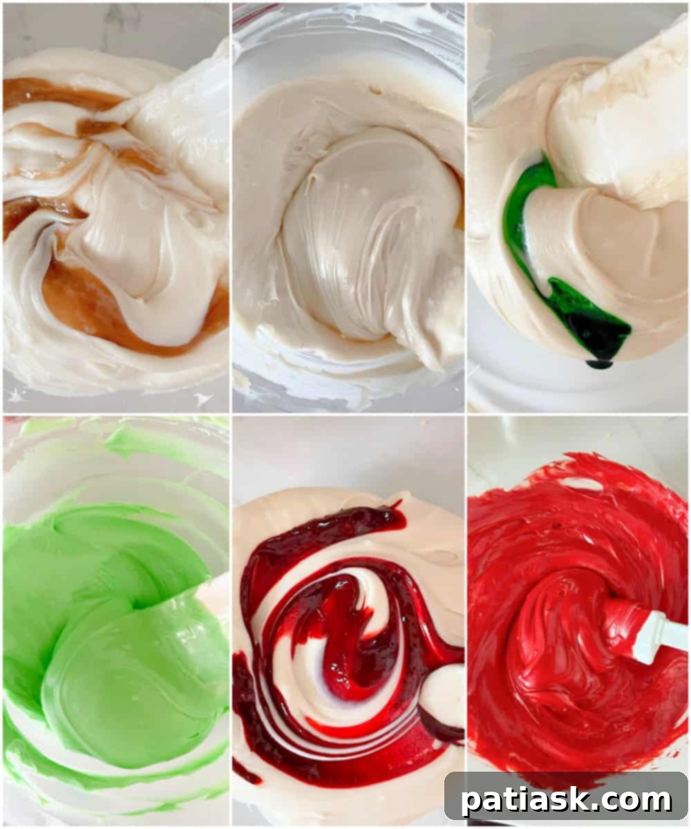 Salted caramel frosting in a bowl