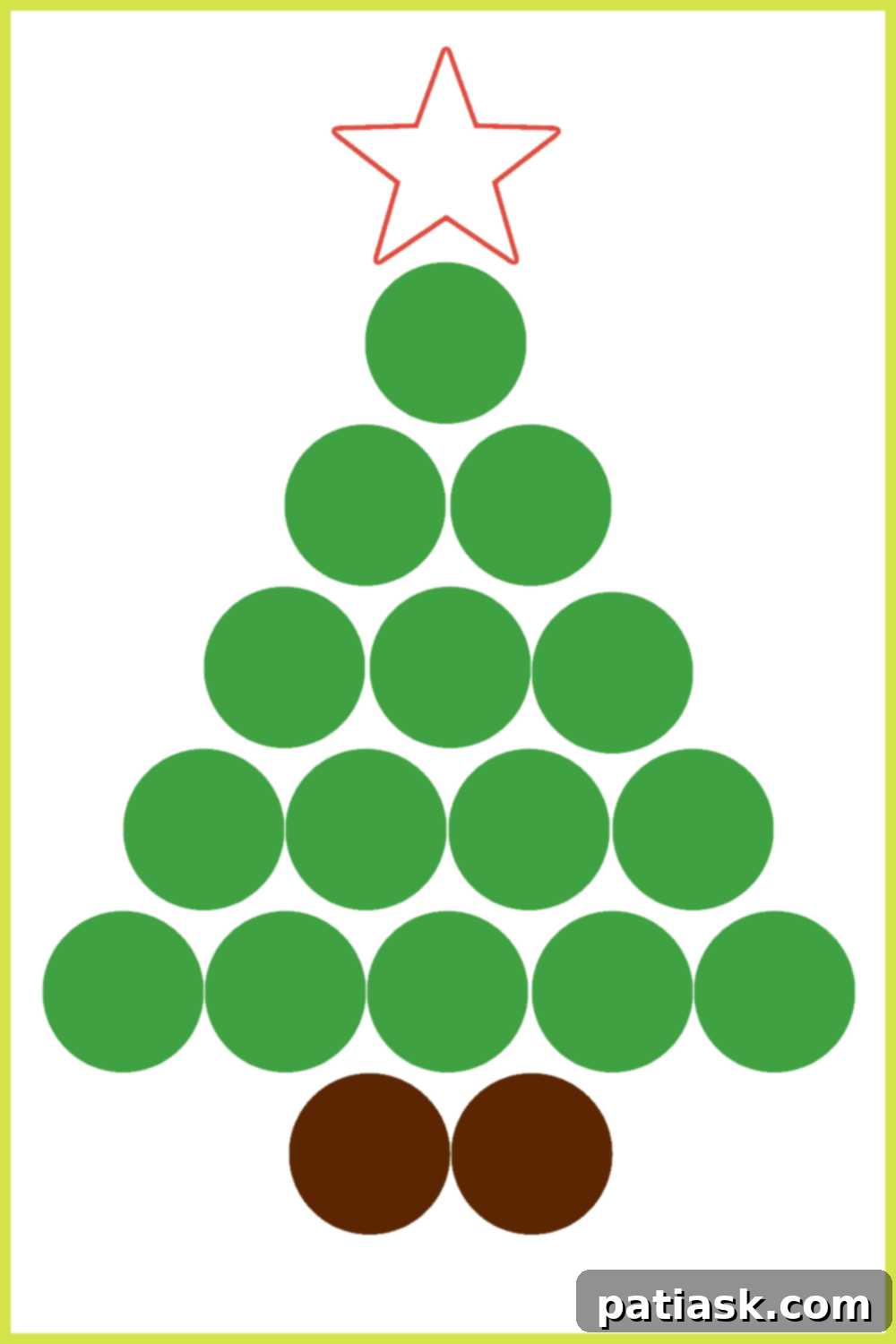 Christmas Tree Pull-Apart Cupcakes 5 tree diagram