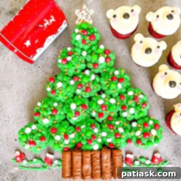 Christmas Tree Pull-Apart Cupcakes 9 Christmas Tree Pull Apart Cupcakes Cake