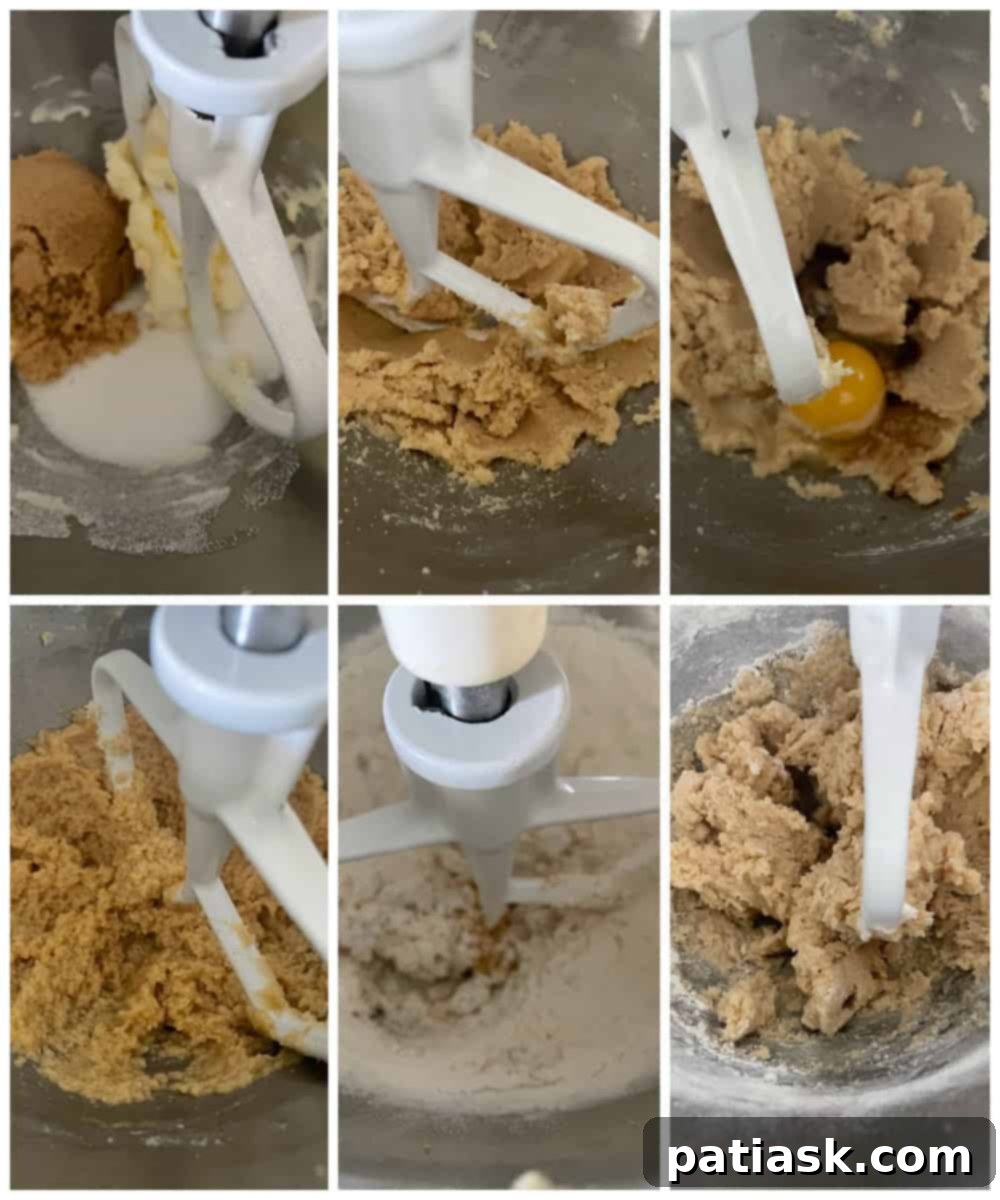 Freshly scooped Christmas Chocolate Chip Cookies dough on a baking sheet