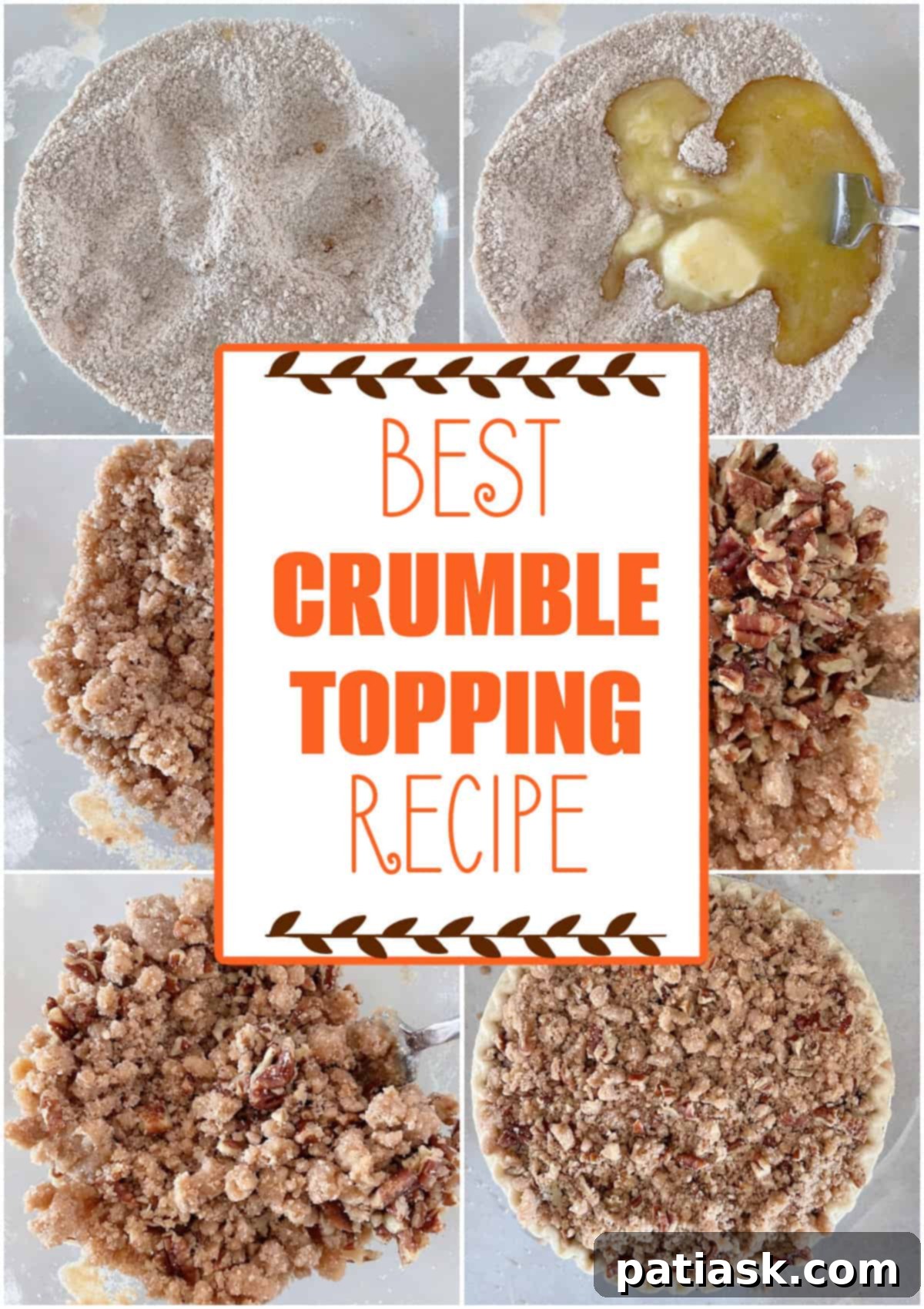 Irresistible Crumble Topping Recipe 7 Delicious desserts made with flour, sugar, butter