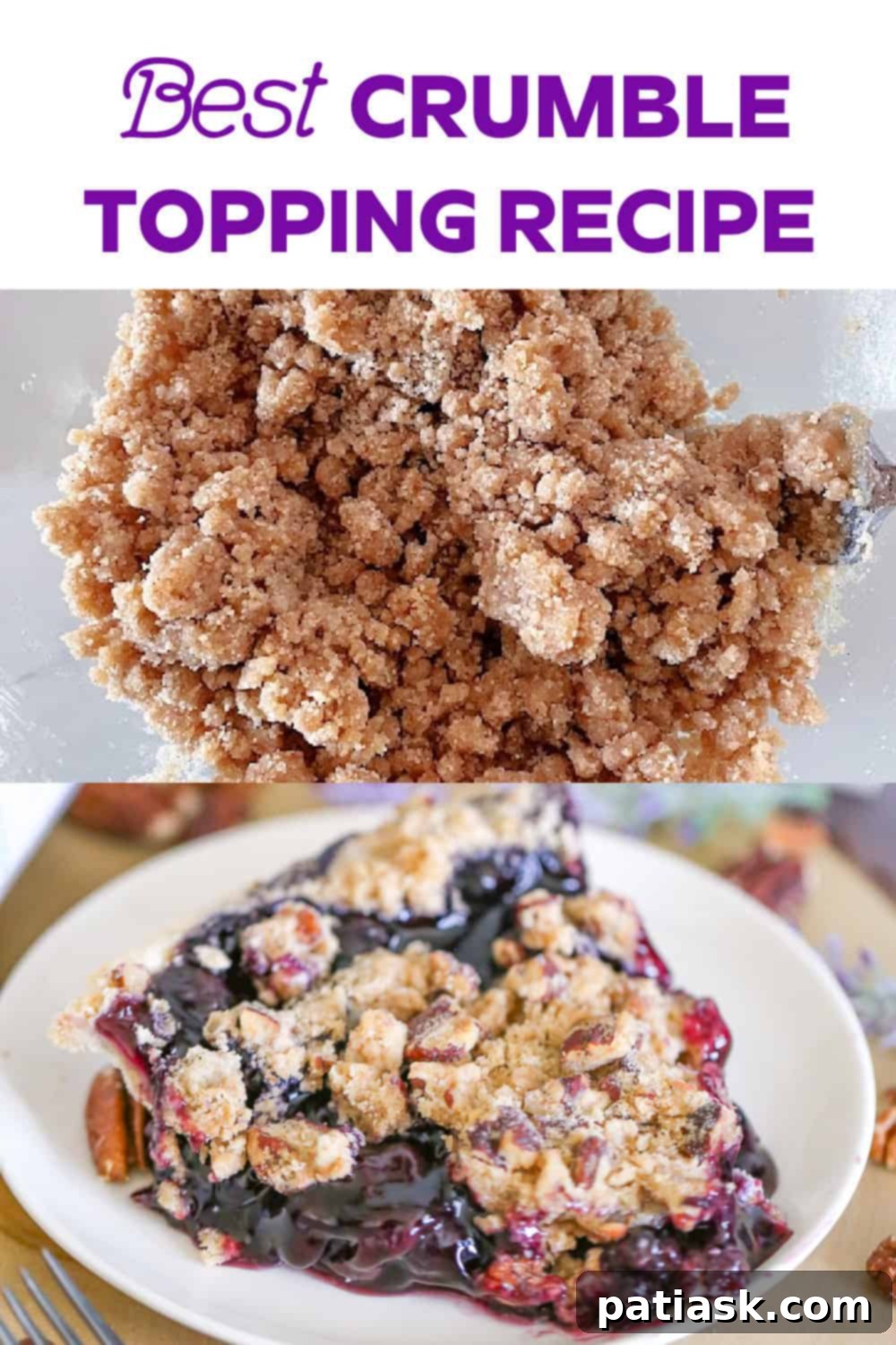 Irresistible Crumble Topping Recipe 9 BEST CRUMBLE TOPPING RECIPE