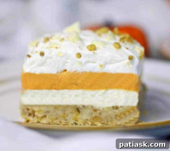 Velvet Pumpkin Lasagna 7 easy pumpkin lasagna dessert recipe layered
