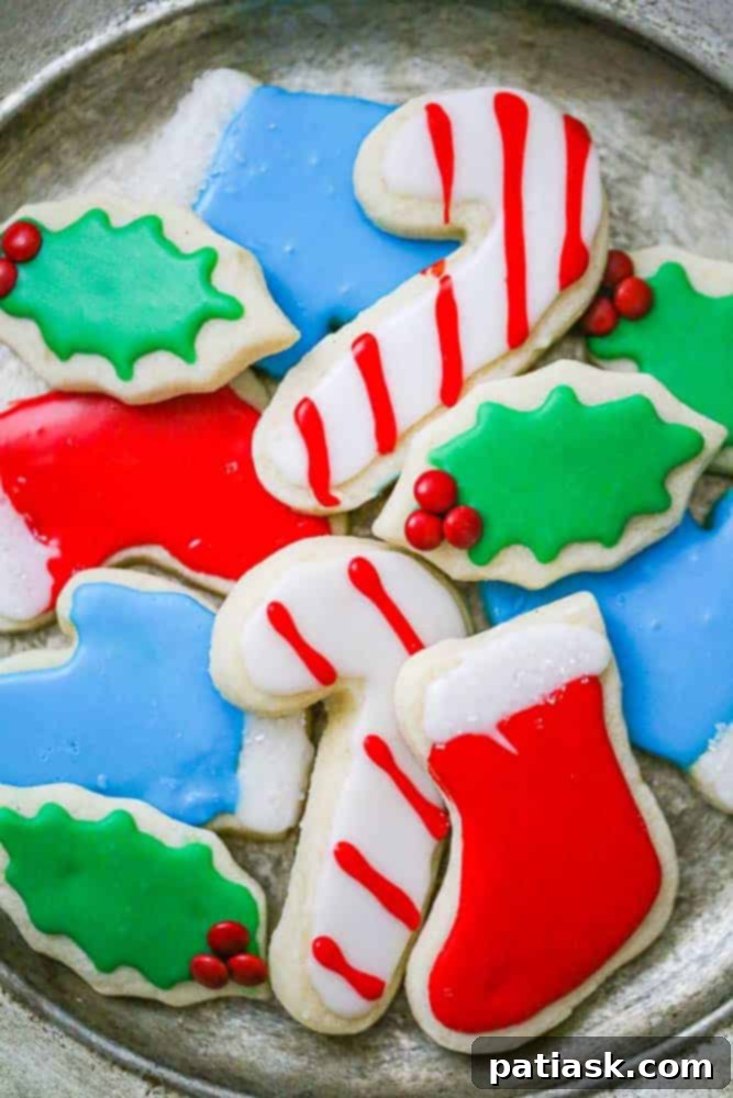 65 Festive Christmas Cookie Creations 14 Decorated Best No Chill Sugar Cookies for Christmas