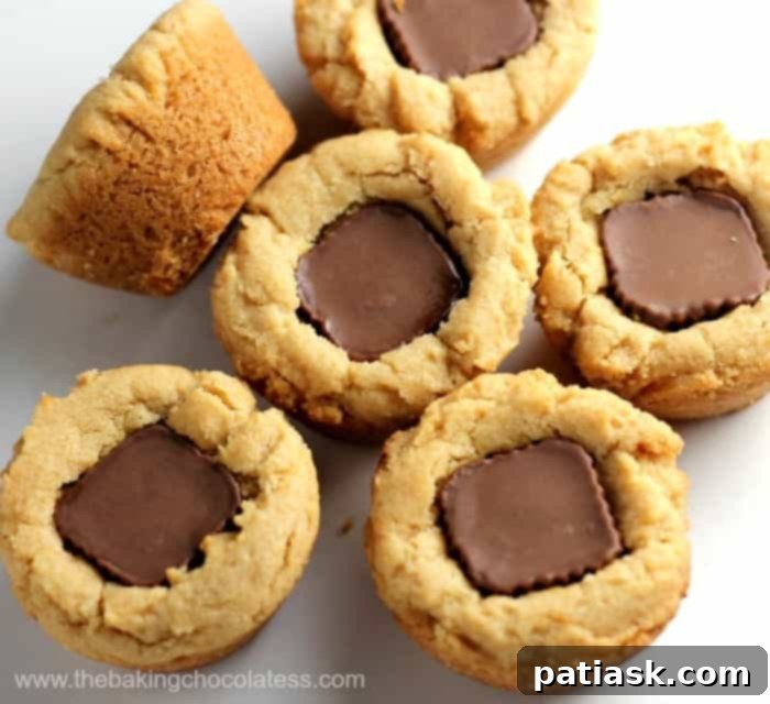 65 Festive Christmas Cookie Creations 23 'Awesome' Peanut Butter Cup Cookies, perfect for Christmas gatherings