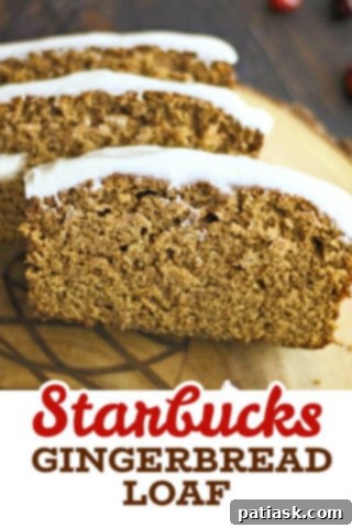 Starbucks GINGERBREAD LOAF