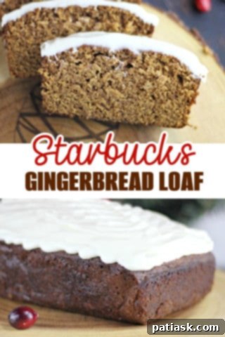 Starbucks GINGERBREAD LOAF
