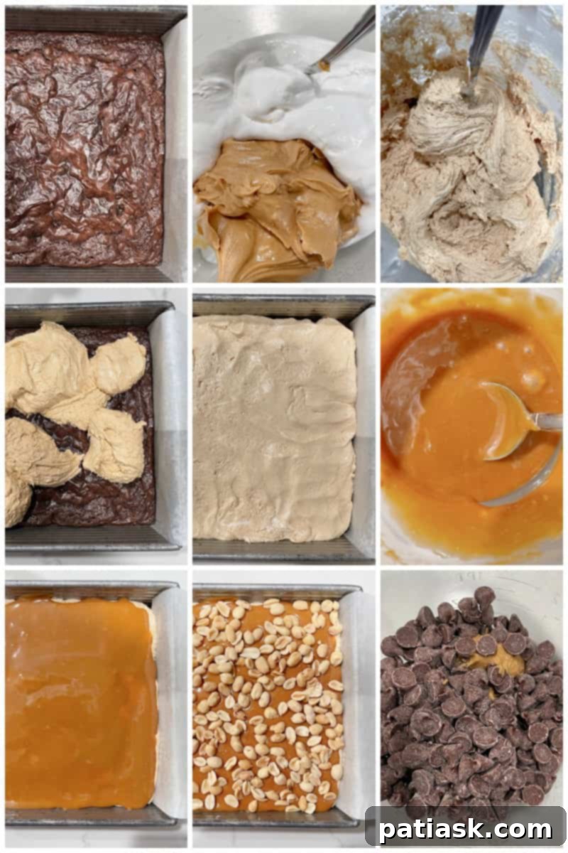 Sinful Snickers Brownies 6 img 2244 11