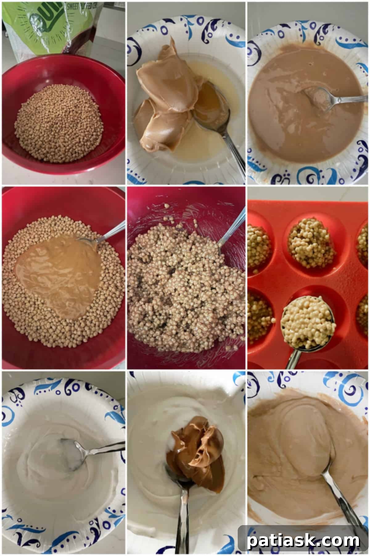 Healthy Peanut Butter Cup Quinoa Crisps 7 tutorial