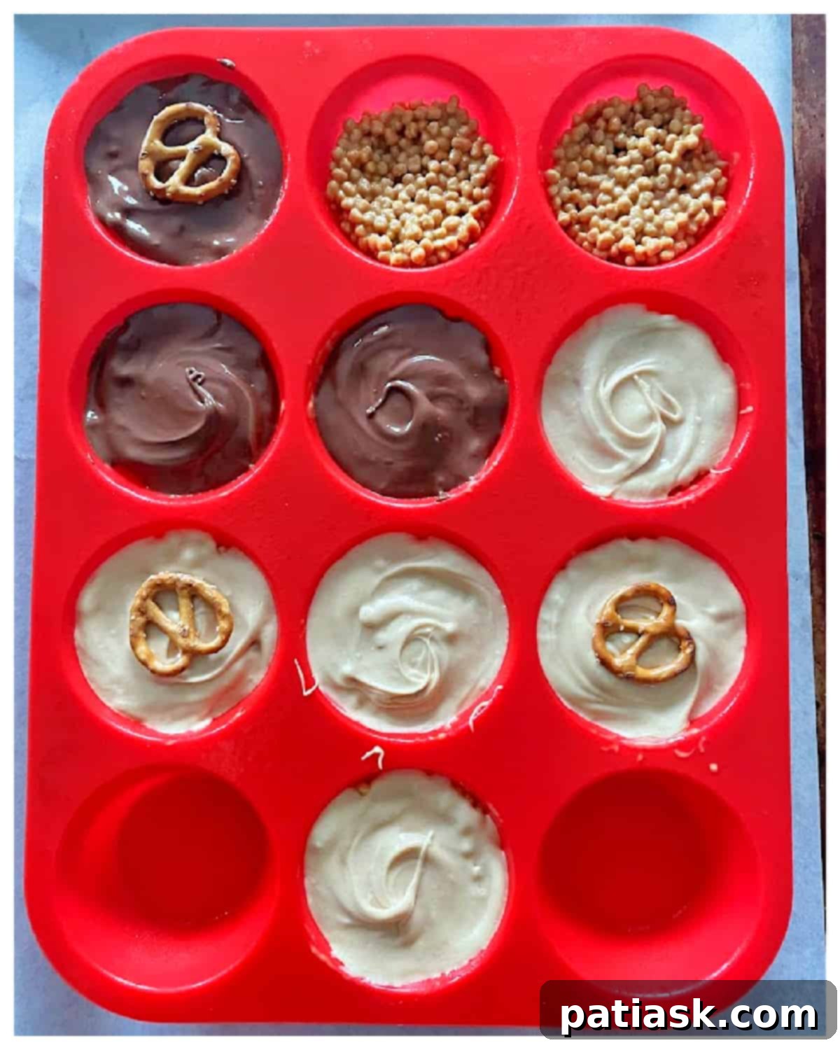 Healthy Peanut Butter Cup Quinoa Crisps 8 tutorial