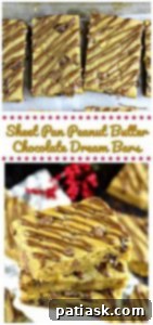 Golden Sheet Pan Peanut Butter Chocolate Blondies 14 peanut butter chocolate blondies