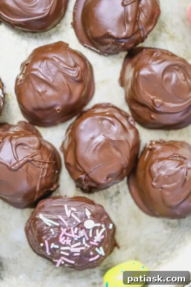 35 Irresistible Homemade Easter Treats 18 Vegan Chocolate Peanut Butter Eggs