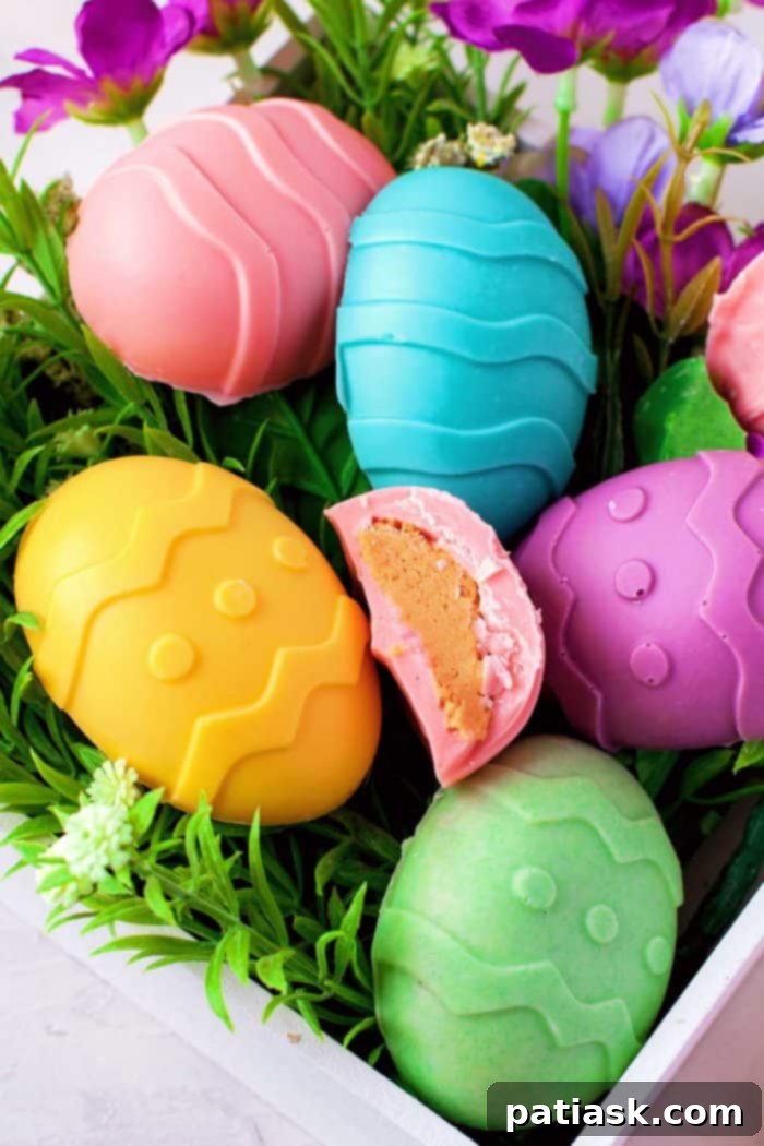35 Irresistible Homemade Easter Treats 24 Easter Peanut Butter Eggs