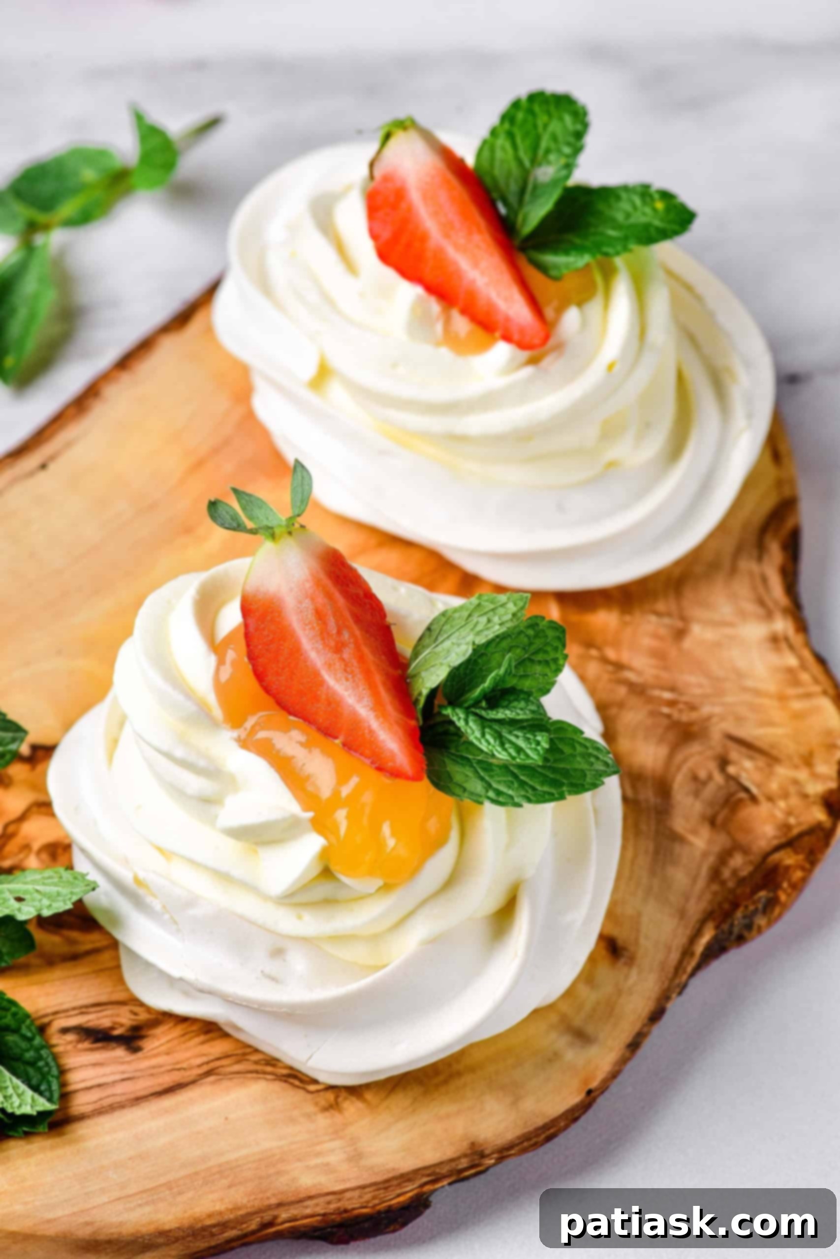 35 Irresistible Homemade Easter Treats 28 Mini Pavlova Nests