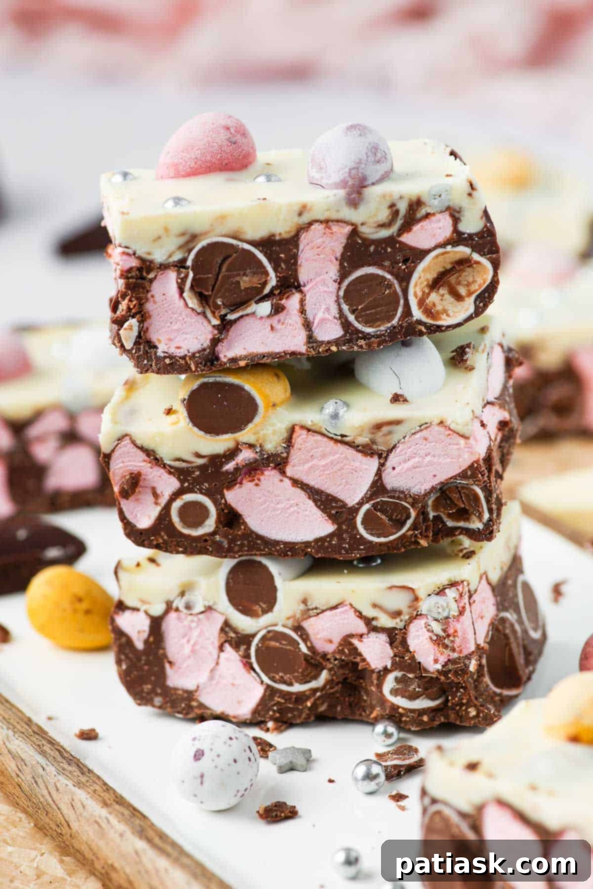 35 Irresistible Homemade Easter Treats 4 Easter Rocky Road