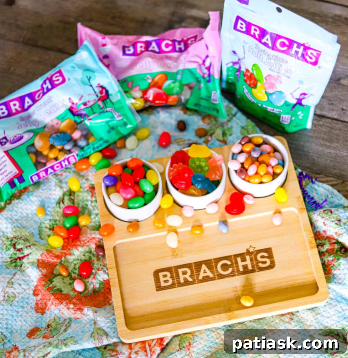 Sweet Easter Bird Nests 4 Brach's Easter Brunch Jelly Beans in various flavors