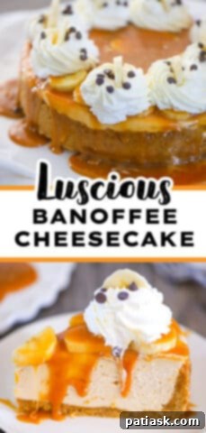 Luscious No-Bake Banoffee Peanut Butter Cheesecake 9 No Bake Peanut Butter Banoffee Cheesecake