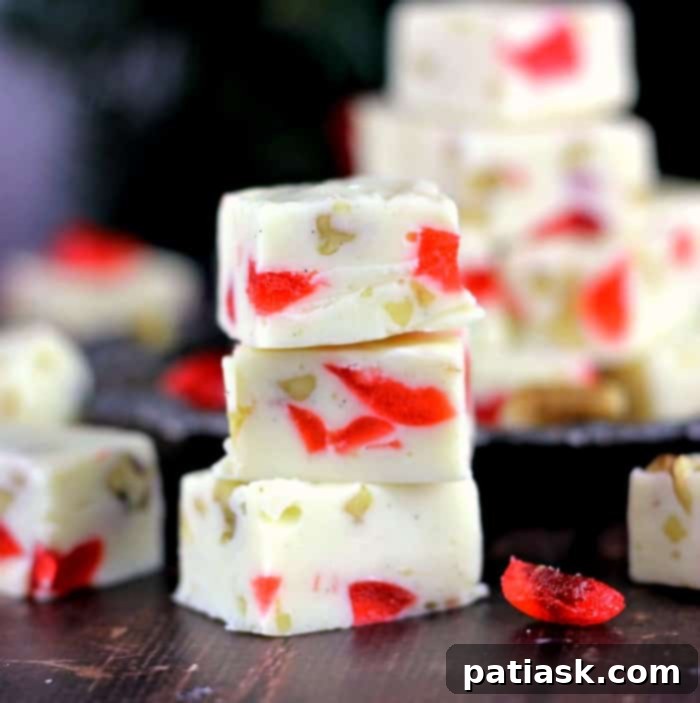 No-Bake White Chocolate Holiday Candy Trio 6 3 White Chocolate No-Bake Festive Candy Recipes - Vanilla Bean Fudge