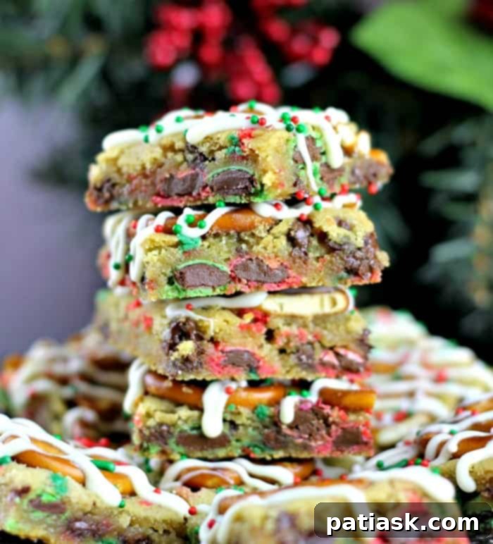 Sweet and Salty M&M Pretzel Bars 2 img 22891 1