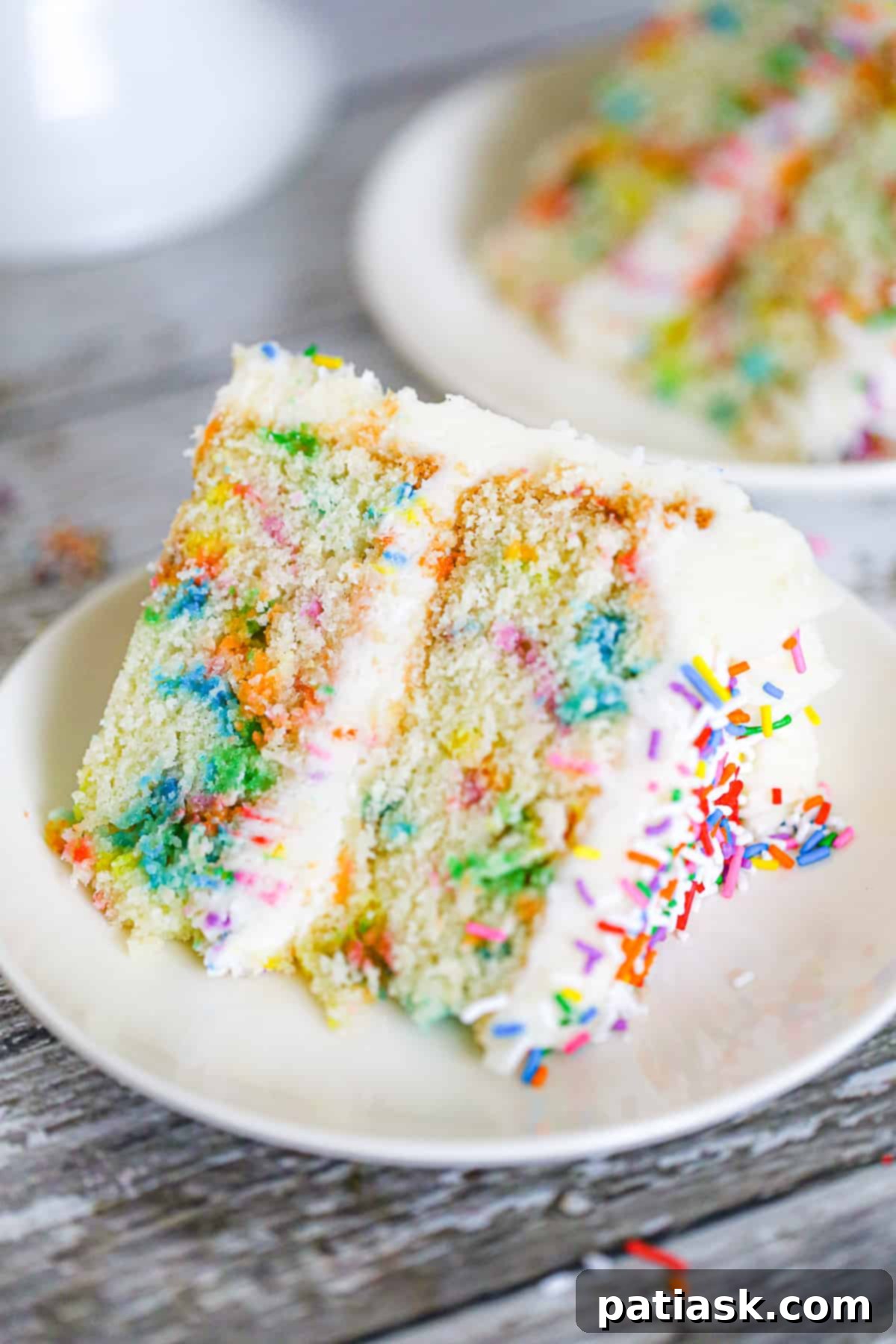 Rainbow Sprinkle Cake