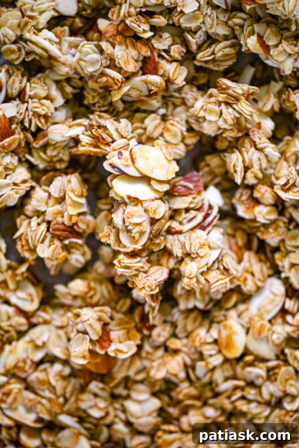 Irresistible Vanilla Almond Granola 4 easy and healthy Vanilla Almond oat Granola Recipe ingredients