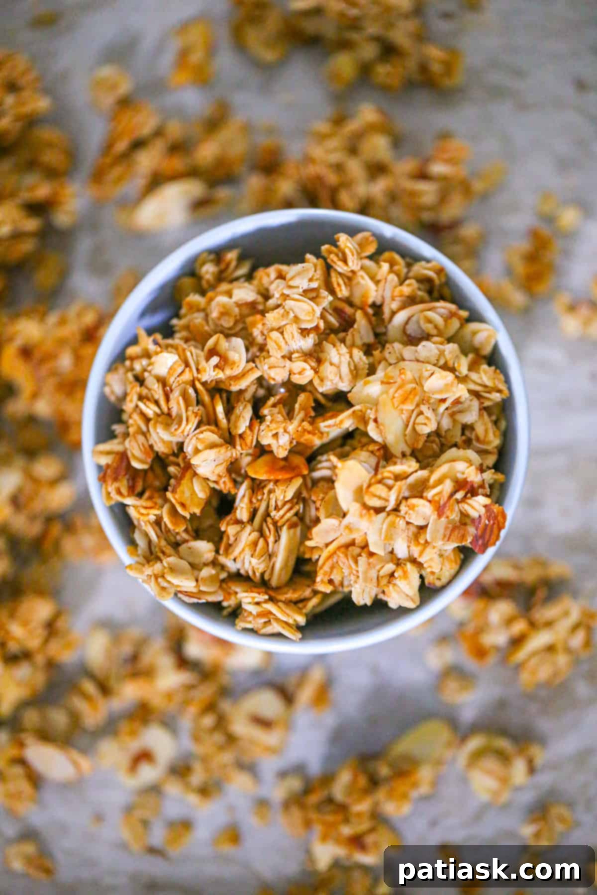Irresistible Vanilla Almond Granola 7 Vanilla Almond Granola Recipe ready to serve