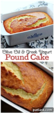 Vanilla Greek Yogurt and Olive Oil Pound Cake 9 Vanilla Greek Yogurt & Olive Oil Pound Cake