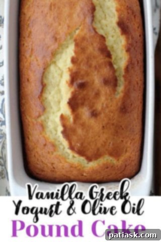 Vanilla Greek Yogurt and Olive Oil Pound Cake 10 Vanilla Greek Yogurt & Olive Oil Pound Cake
