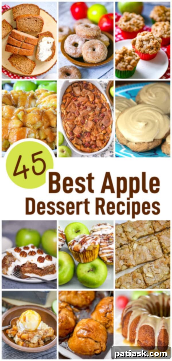 45 Must-Try Apple Dessert Recipes Showcase