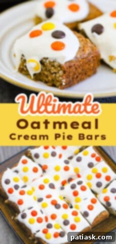 Reese's Pieces Oatmeal Cream Pie Dream Bars 11 Reese's Pieces Oatmeal Cream Pie Bars