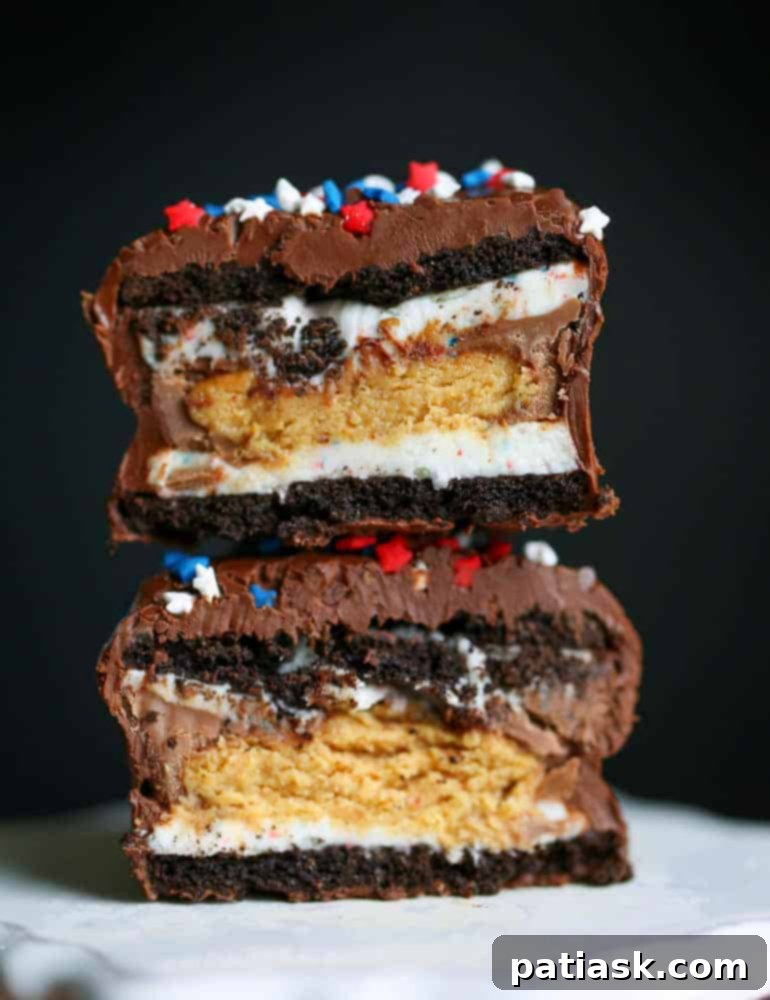 Reese's Oreo Dream 6 Chocolate Dipped Peanut Butter Cup Double Stuffed Oreos treats recipe