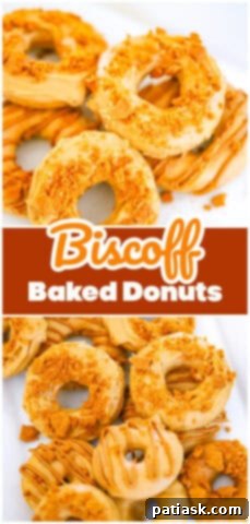 Gourmet Biscoff Baked Donuts 13 Delicious Easy Baked Biscoff Donuts with cookie butter glaze recipe