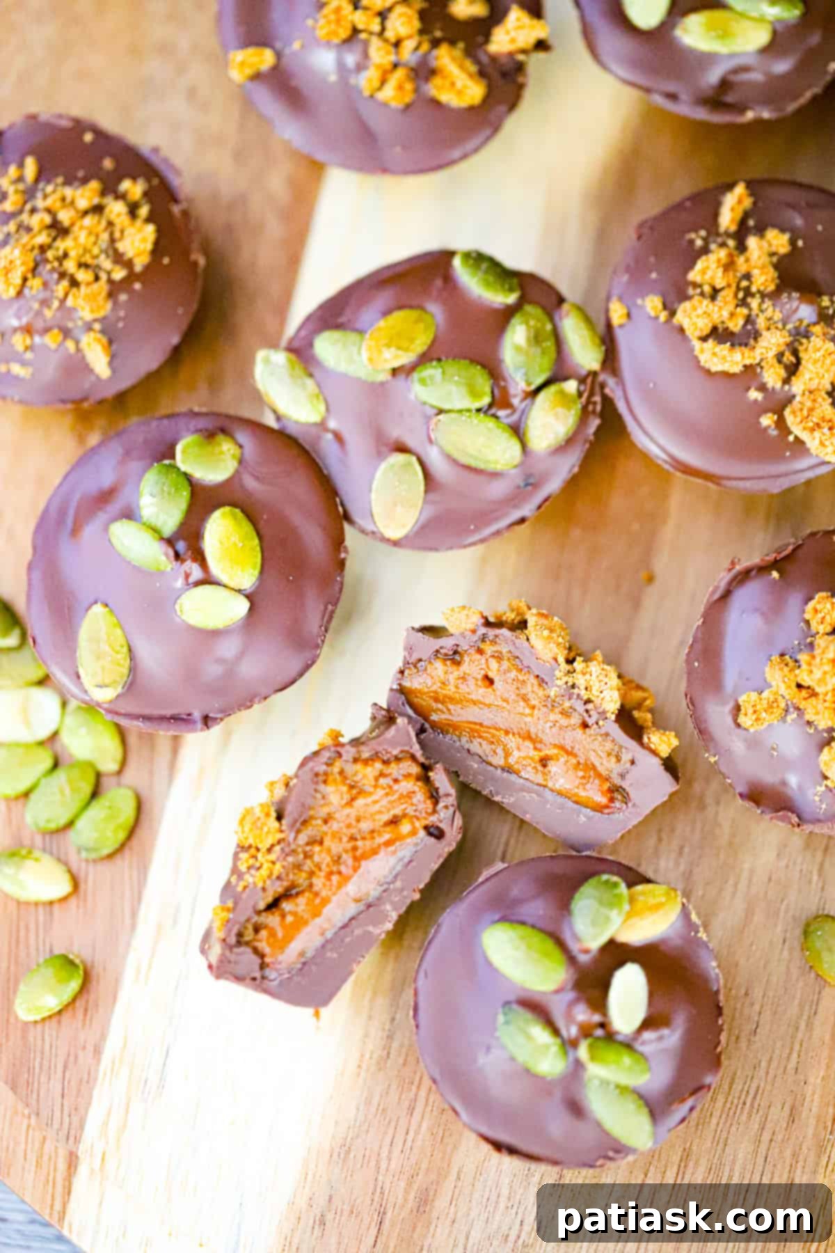 Effortless Chocolate Biscoff Pumpkin Dreams 6 Indulge in the ultimate cookie butter fall treat with this No Bake Chocolate Biscoff Pumpkin Cups recipe. Easy to make with just 4 ingredients!