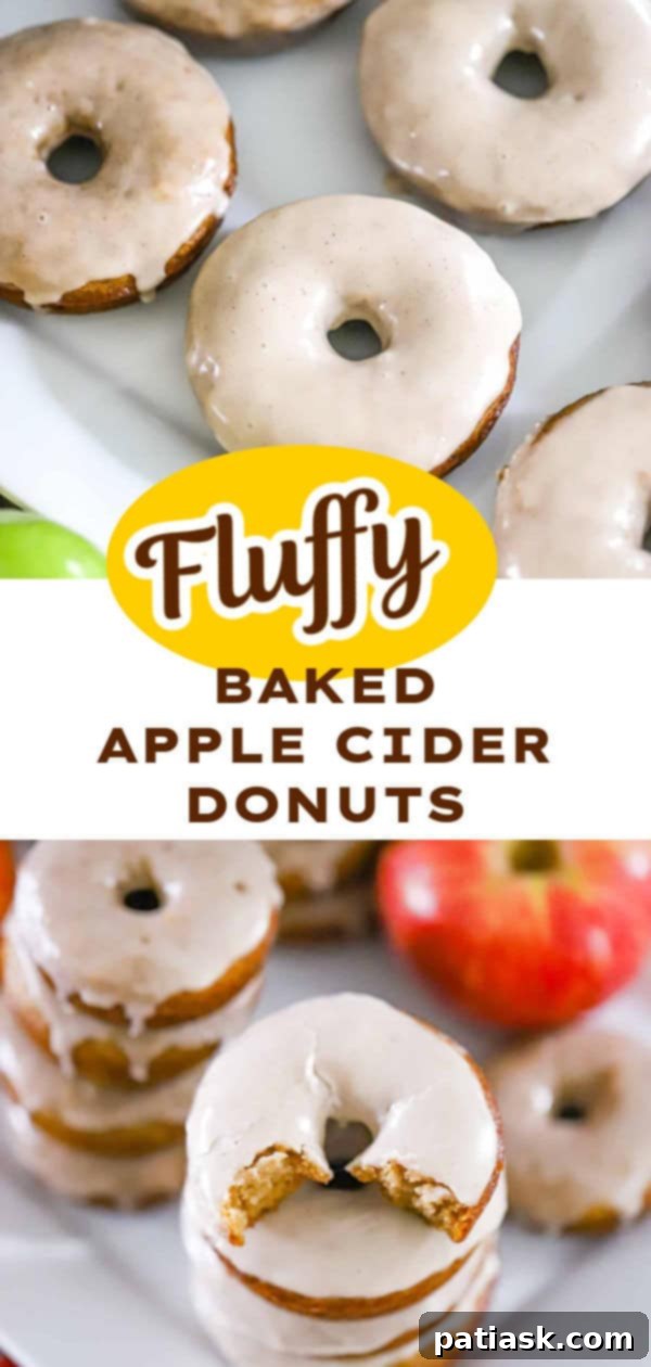 The Best Baked Apple Cider Donut Recipe for Fall
