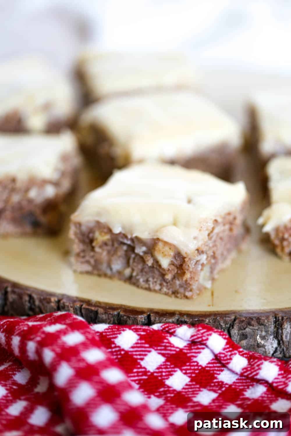 Sweet & Simple: 40 Easy Caramel Dessert Ideas 11 Caramel Apple Spice Snack Cake with salted caramel glaze