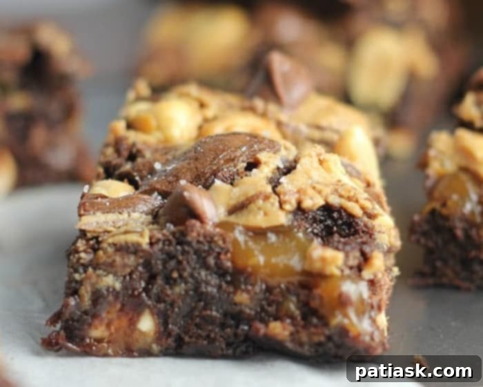 Sweet & Simple: 40 Easy Caramel Dessert Ideas 44 Ultimate Fudgy Snickers Brownies, pure indulgence