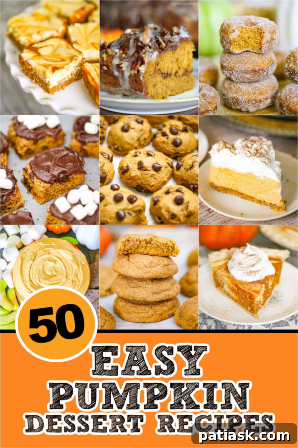 50 Effortless Pumpkin Delights 2 50 Easy Pumpkin Dessert Recipes