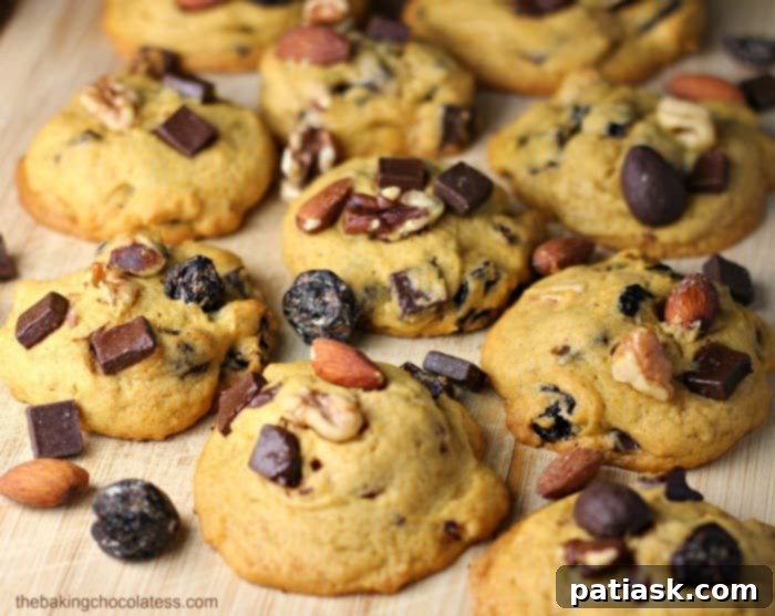 50 Effortless Pumpkin Delights 34 Rustic Pumpkin Trail Mix Cookies dessert ideas