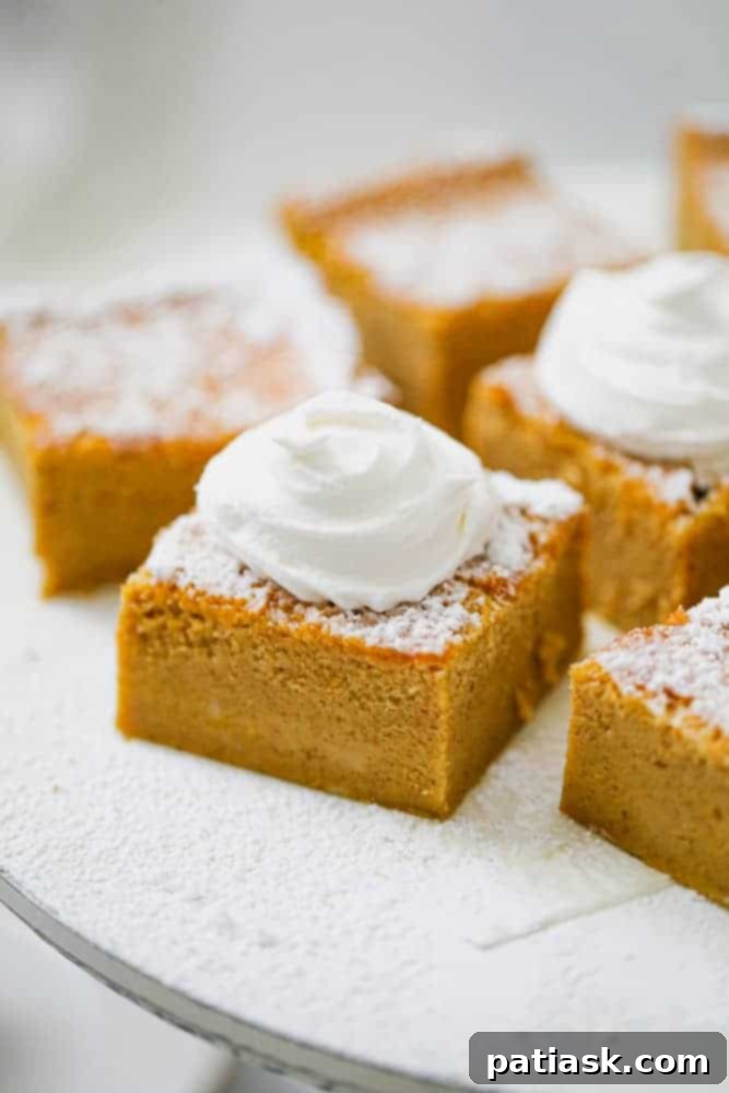 50 Effortless Pumpkin Delights 45 Pumpkin Magic Custard Cake