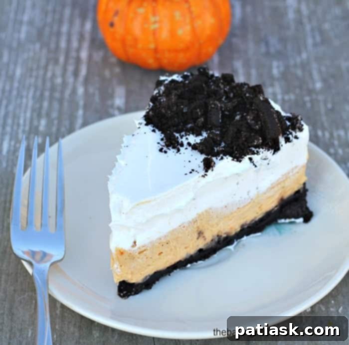 50 Effortless Pumpkin Delights 47 Oreo Pumpkin Cheesecake Dessert