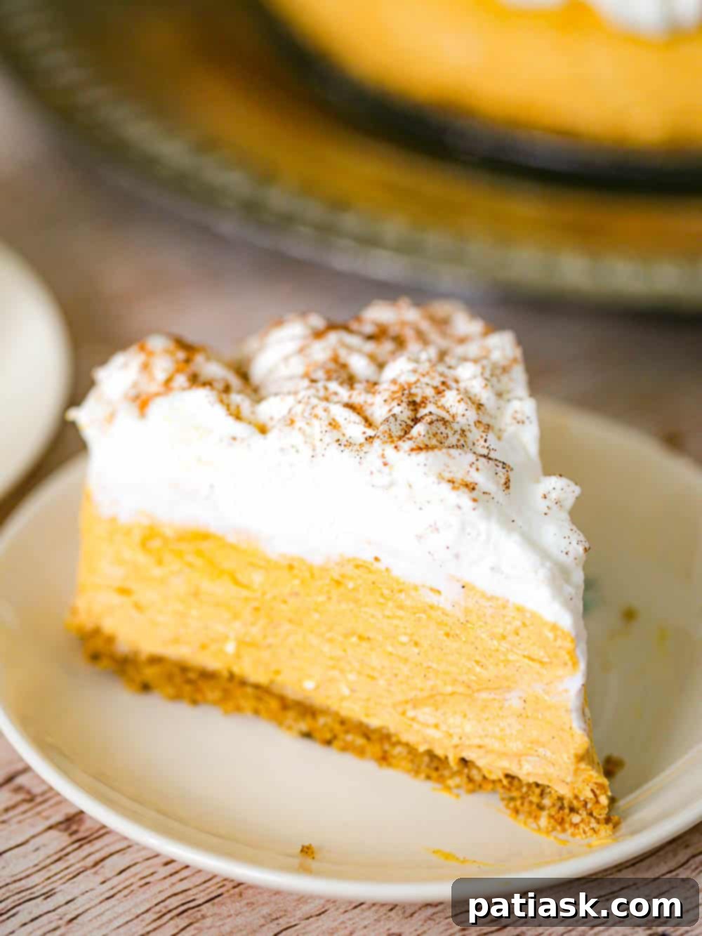 50 Effortless Pumpkin Delights 8 slice No Bake Pumpkin Cheesecake