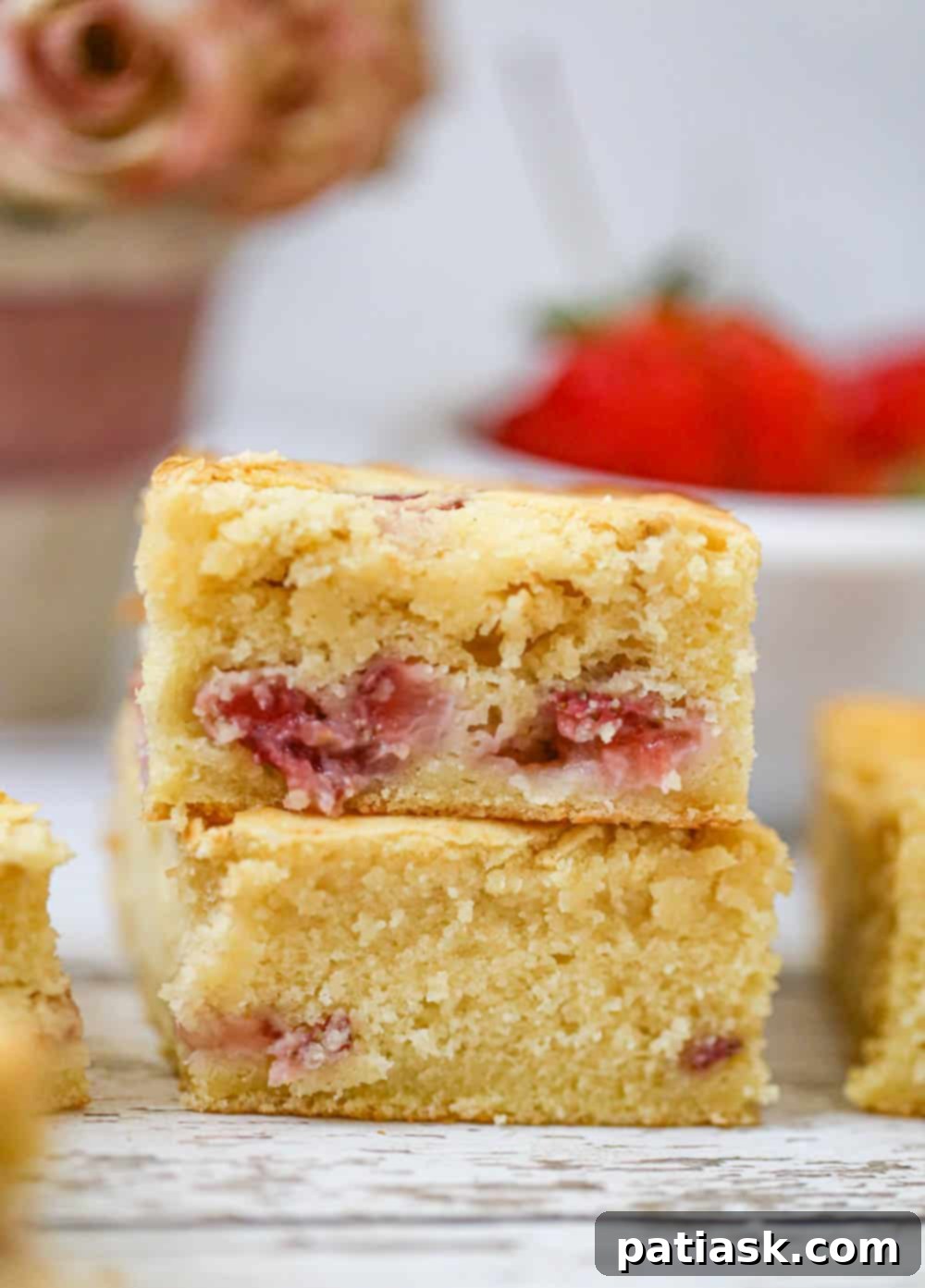 Dreamy Strawberry Yogurt Cake 3 Sugar-Free Option
