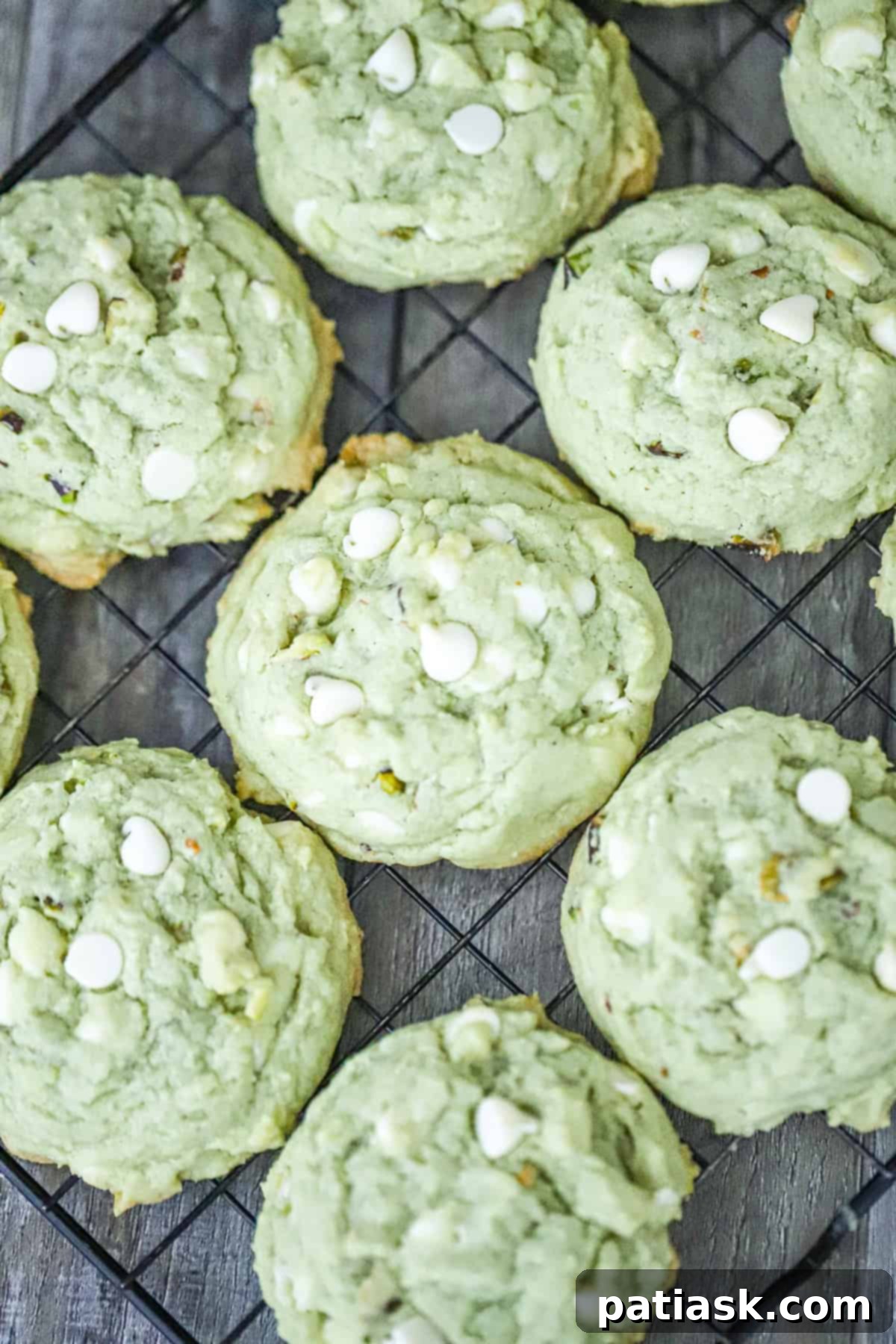 Pistachio Pudding Cookies recipe