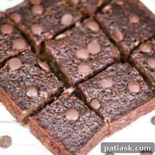 CHOCOLATE BANANA BROWNIES