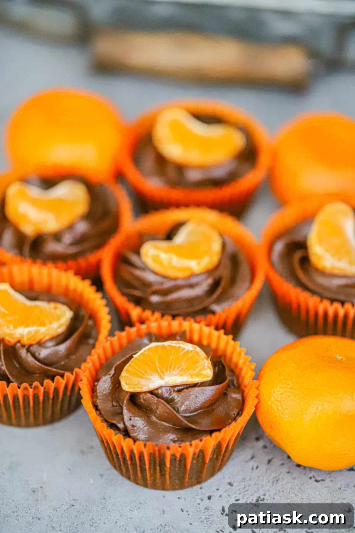 homemade orange brownie recipe