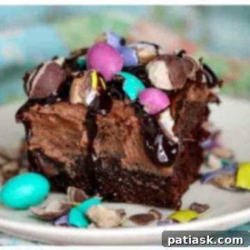Ultimate Malted Peanut Butter Chocolate Poke Cake 7 Chocolate Peanut Butter Malt Poke Cake overview image
