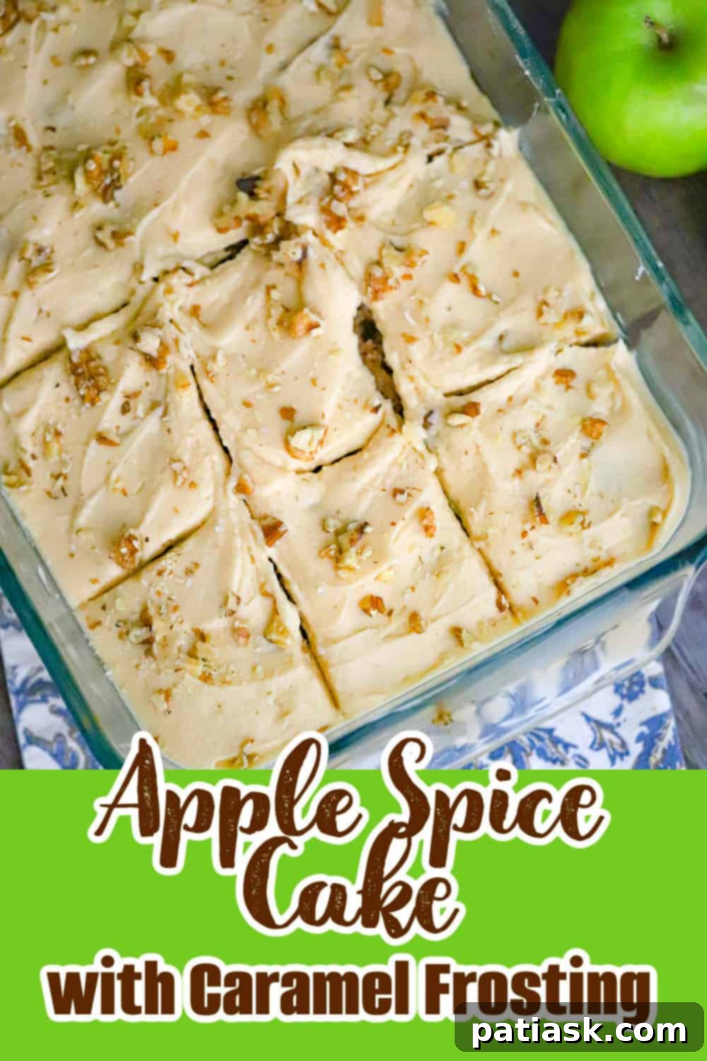 Autumn Apple Spice Cake with Creamy Caramel 7 Fall dessert showcasing Apple Spice Cake with Caramel Frosting