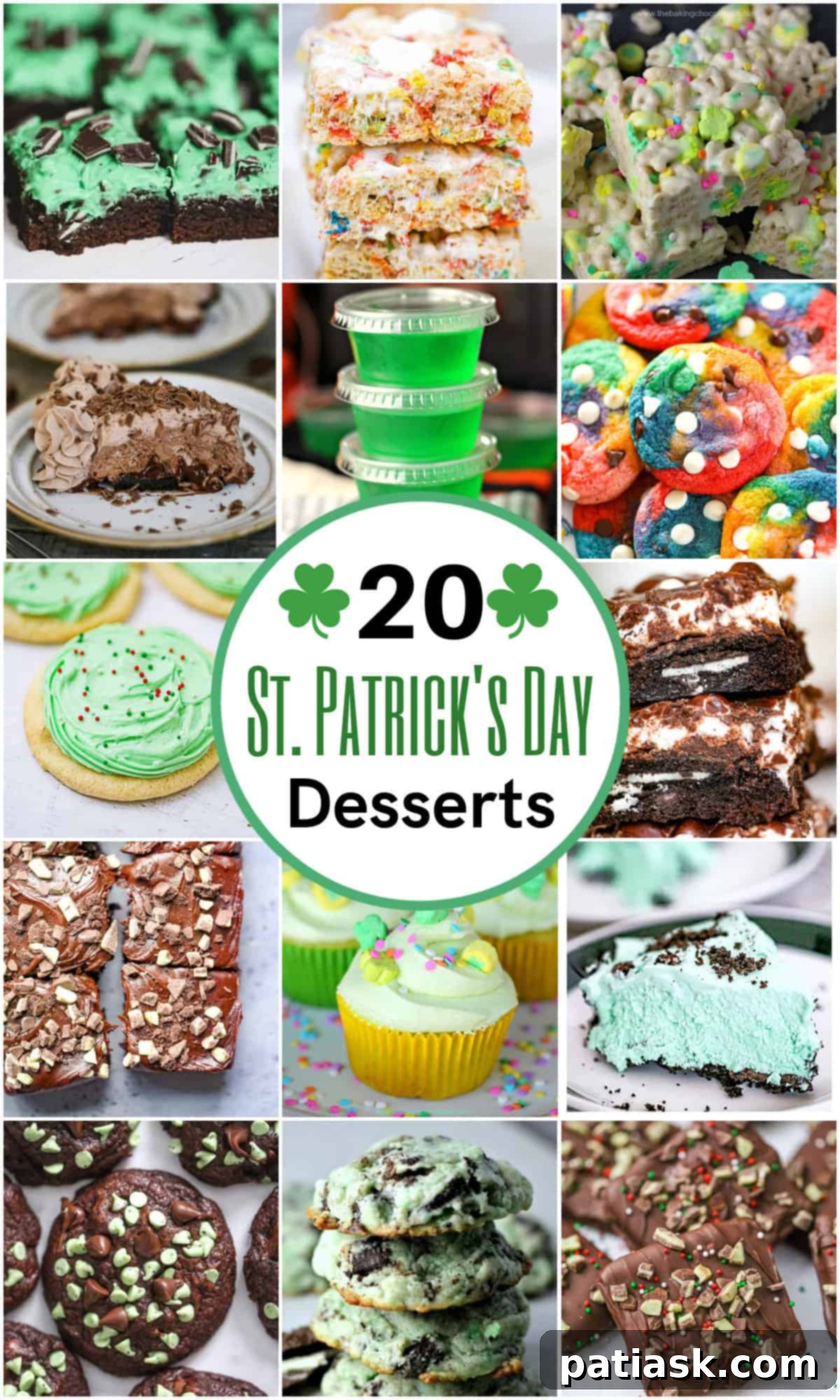 20 Festive St Patricks Day Treats 2 20 St. Patrick's Day Desserts