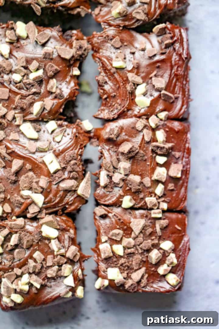 20 Festive St Patricks Day Treats 16 st patrick's day Brownies