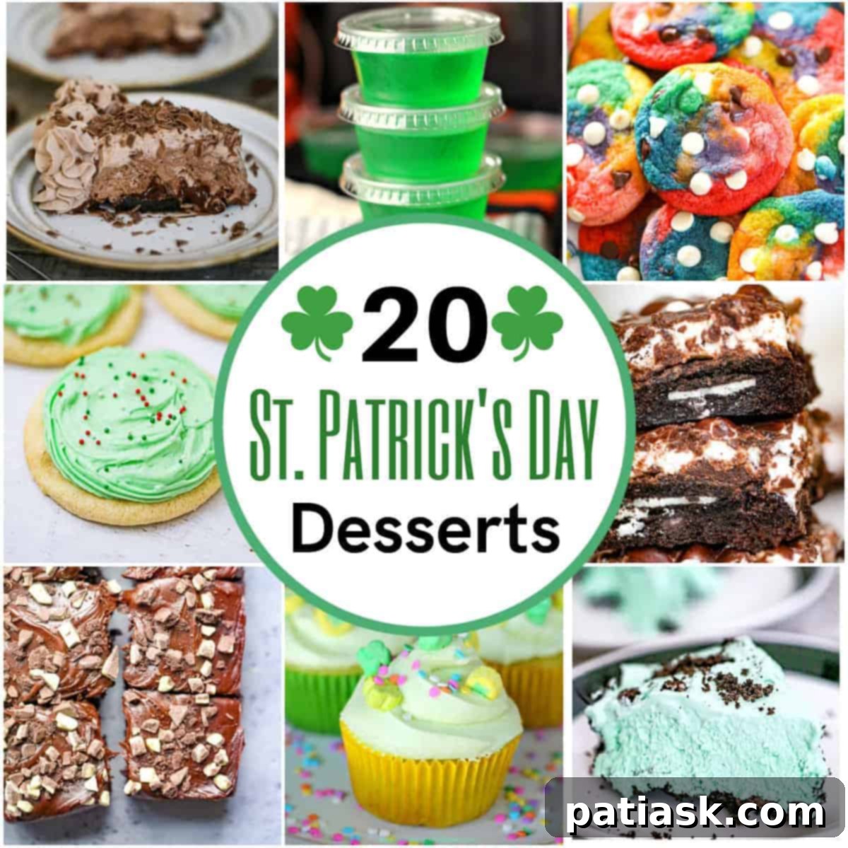 20 Festive St Patricks Day Treats 24 20 st patricks day recipe ideas